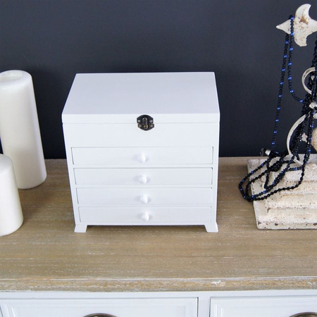 Komódka , szkatułka na kosmetyki i bizuterie.