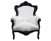  Barokowy, dekoracyjny fotel serii "Paris"